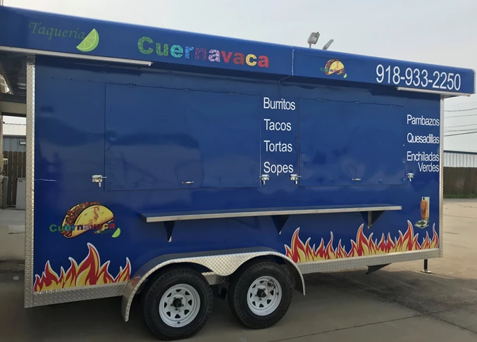 Custom Decals, Wraps & Lettering - Food Truck - Tulsa Oklahoma