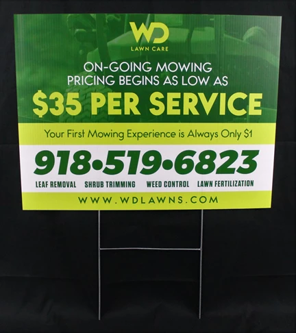 Yard Signs | Professional Services
