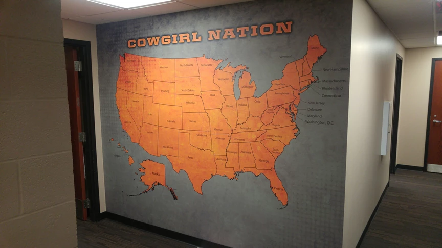 Wall Murals & Graphics | College & University Signage